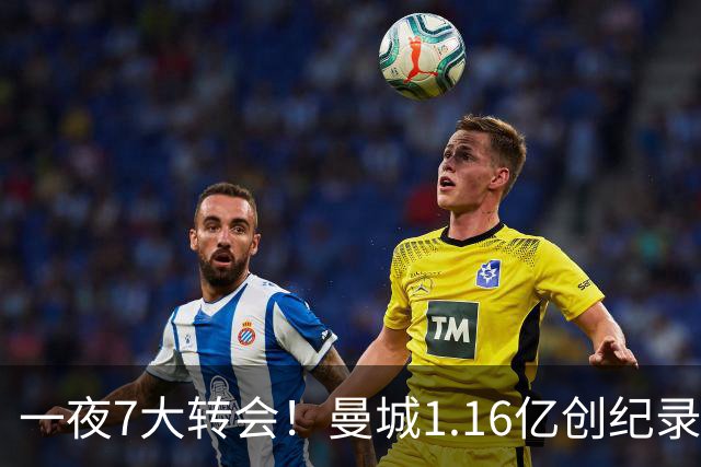 一夜7大转会！曼城1.16亿创纪录，渣叔接手德国队，英超意甲西甲大洗牌